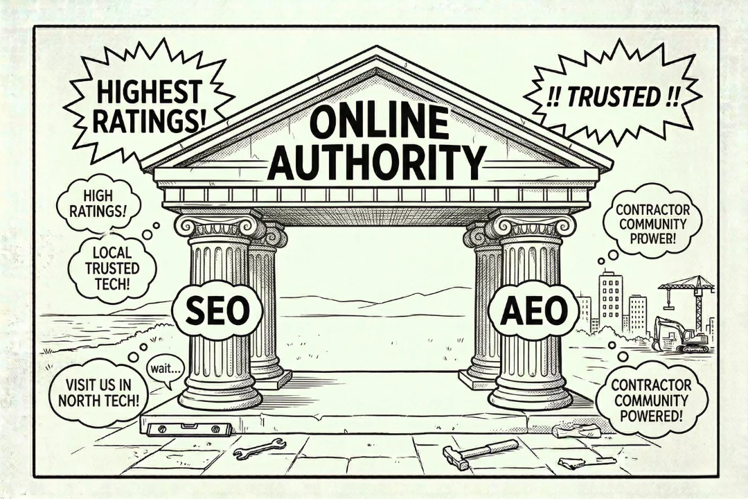 SEO and AEO - the twin pillars of online authority
